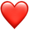 Emoji of heart