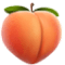 Emoji of peach