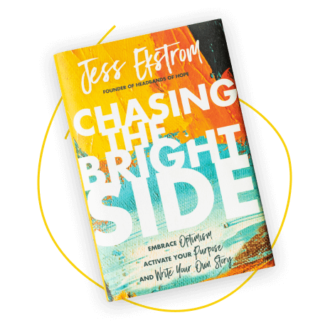 Jess' book Chasing the Bright Side